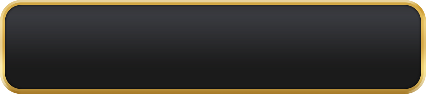 Black Button with Gold Frame. Gold Button.