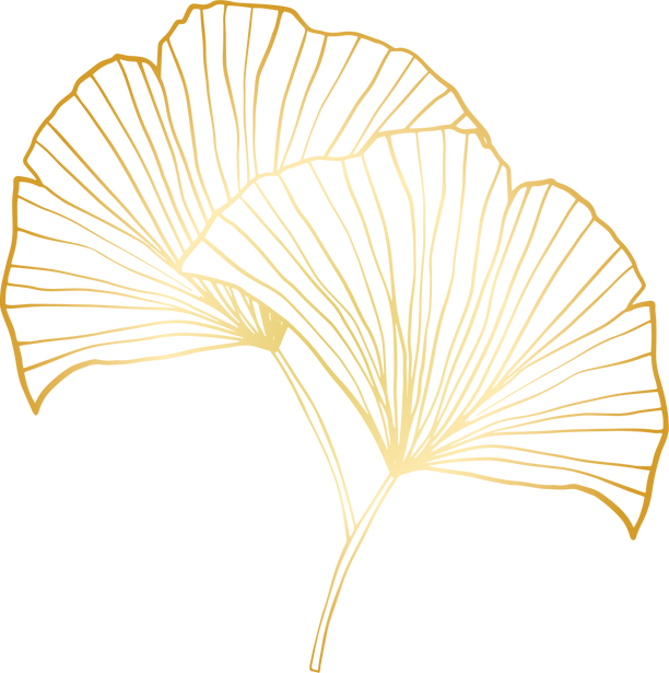Elegant Golden Leaves